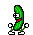 dancing cucumber